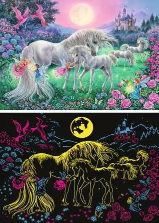 Unicorns in the Moonlight Puzzle (100pc)
