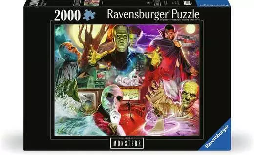 Universal Monsters Puzzle (2000pc)