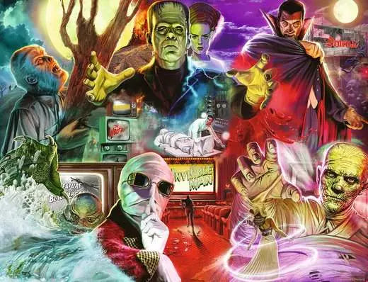 Universal Monsters Puzzle (2000pc)