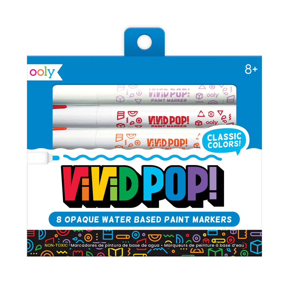 VividPop! Water Based Paint Markers (8 count)