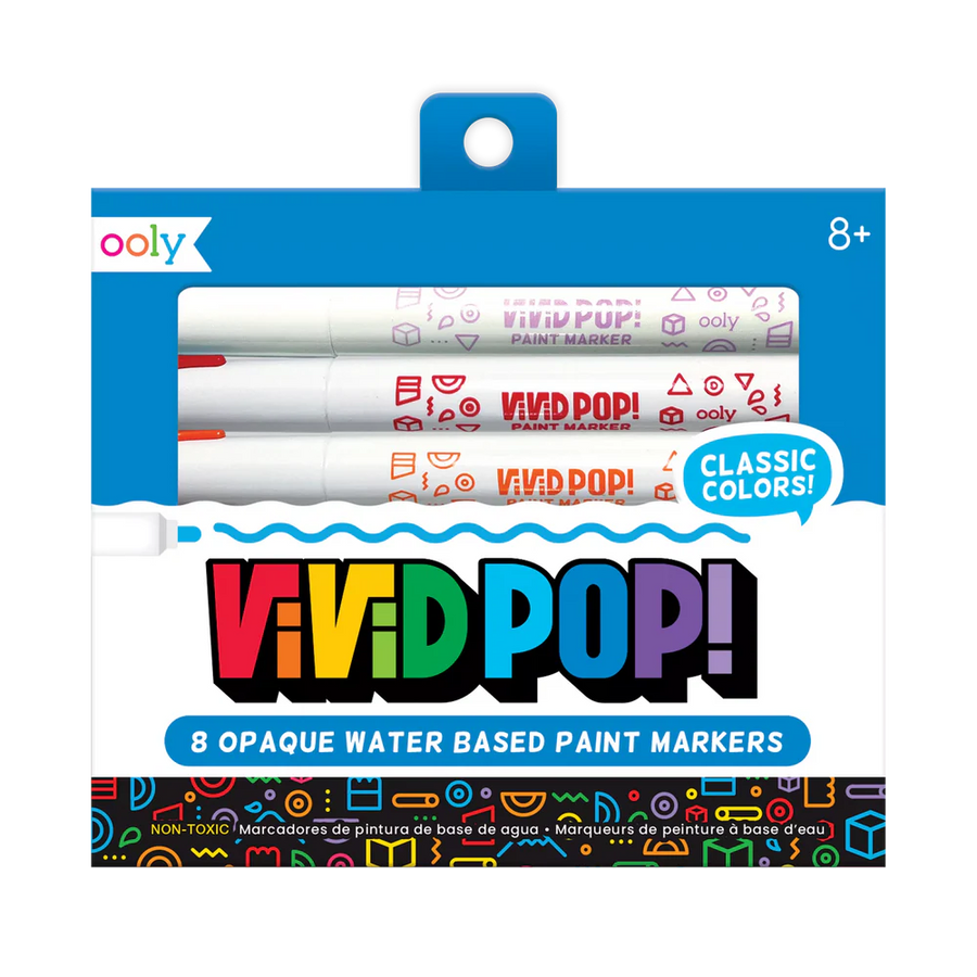 VividPop! Water Based Paint Markers (8 count)