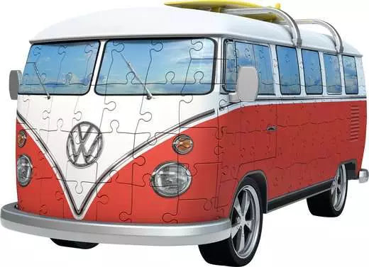 3D Puzzle Car - Volkswagen T1 Bus Surfer Edition (162pc)