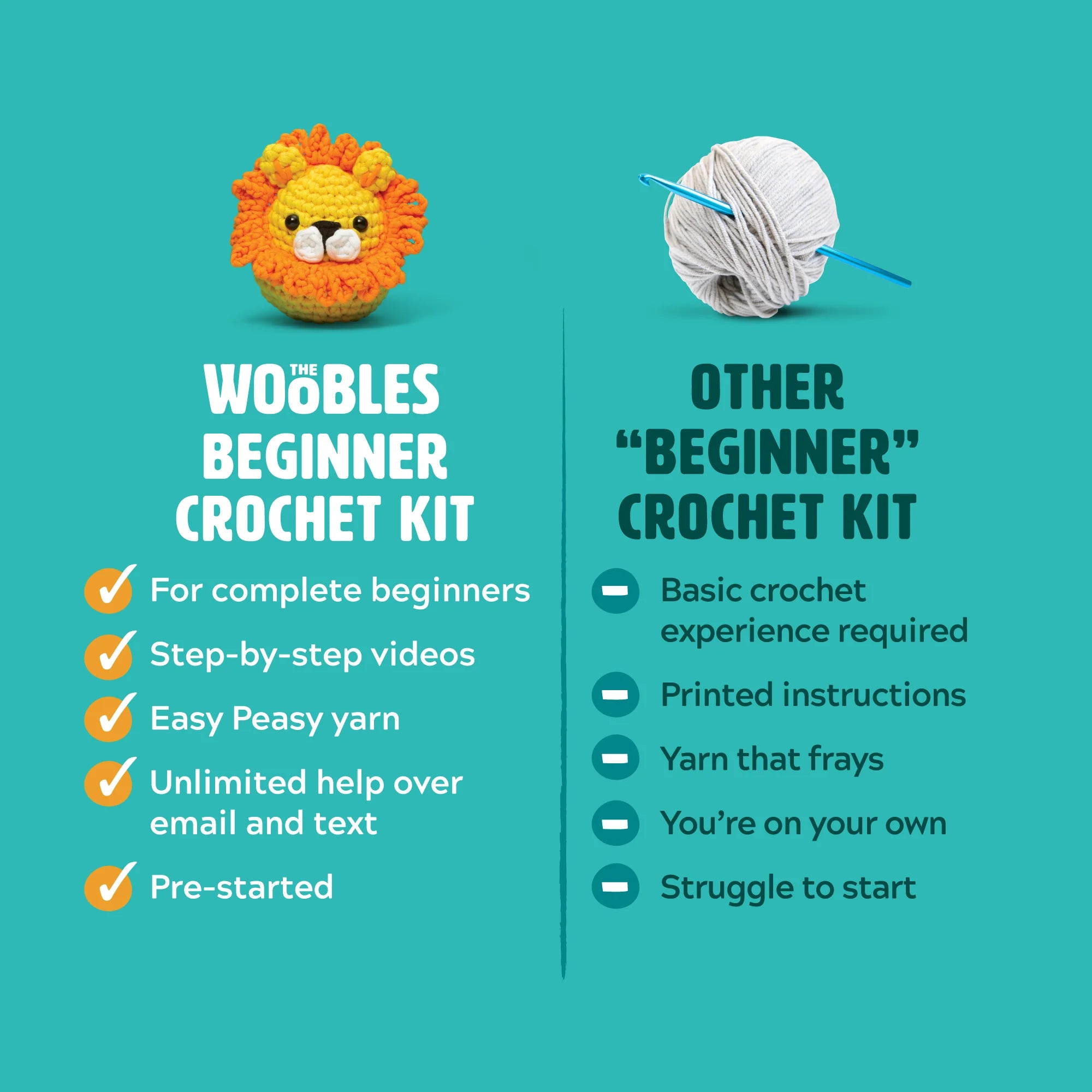 Woobles Crochet Kits