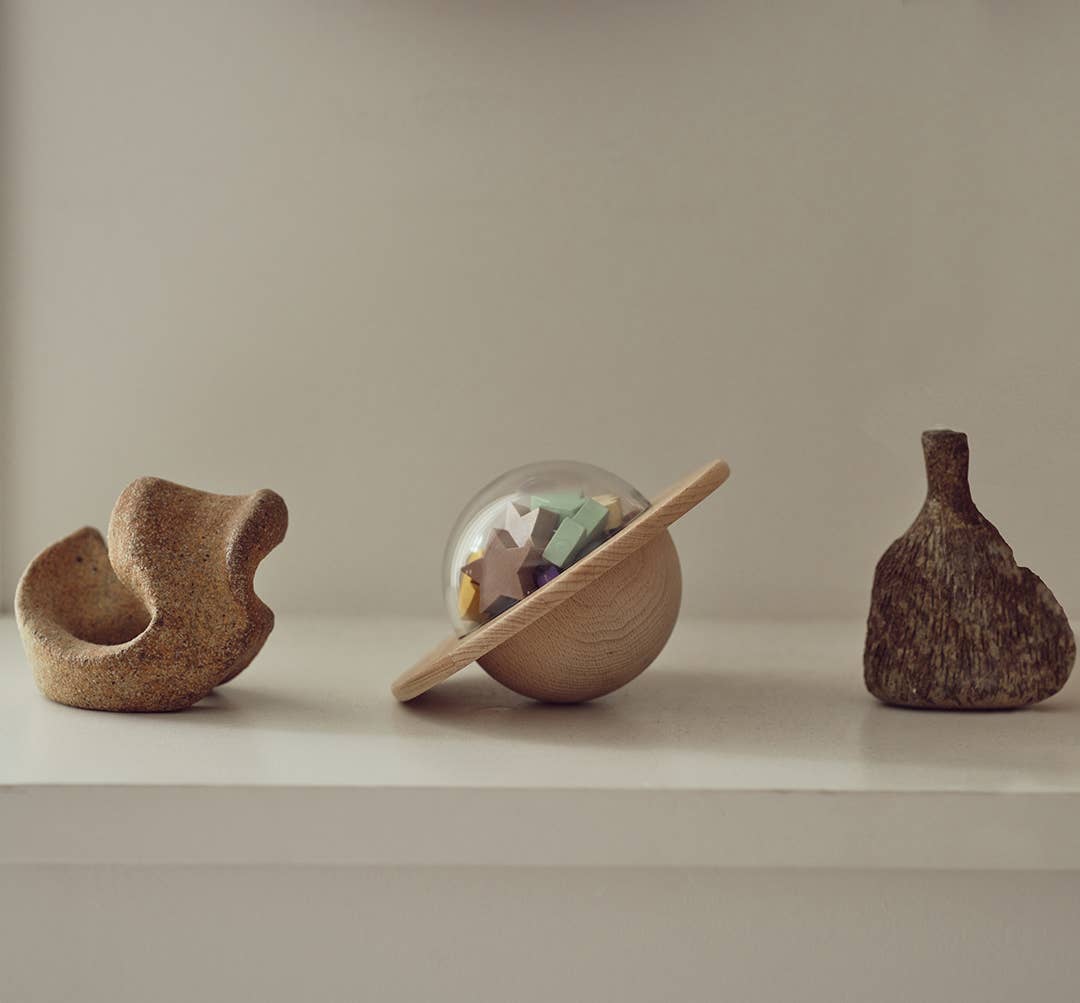 UFO Wooden Balance Game