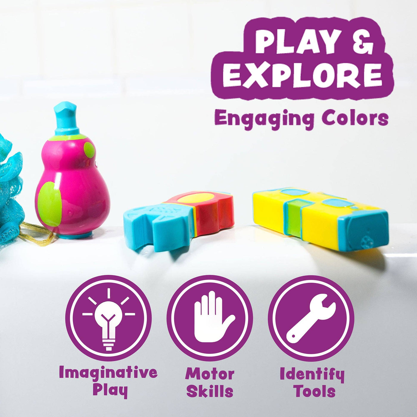 Tools Mold Free Bath Toys