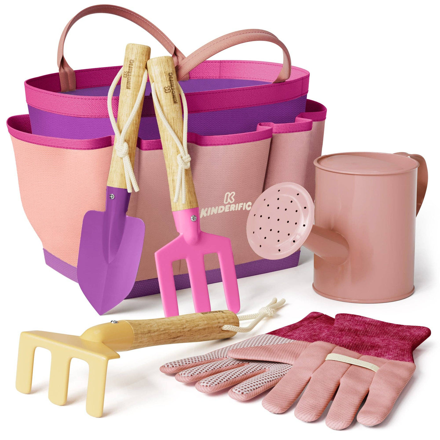 KIDS GARDENING SET - PINK