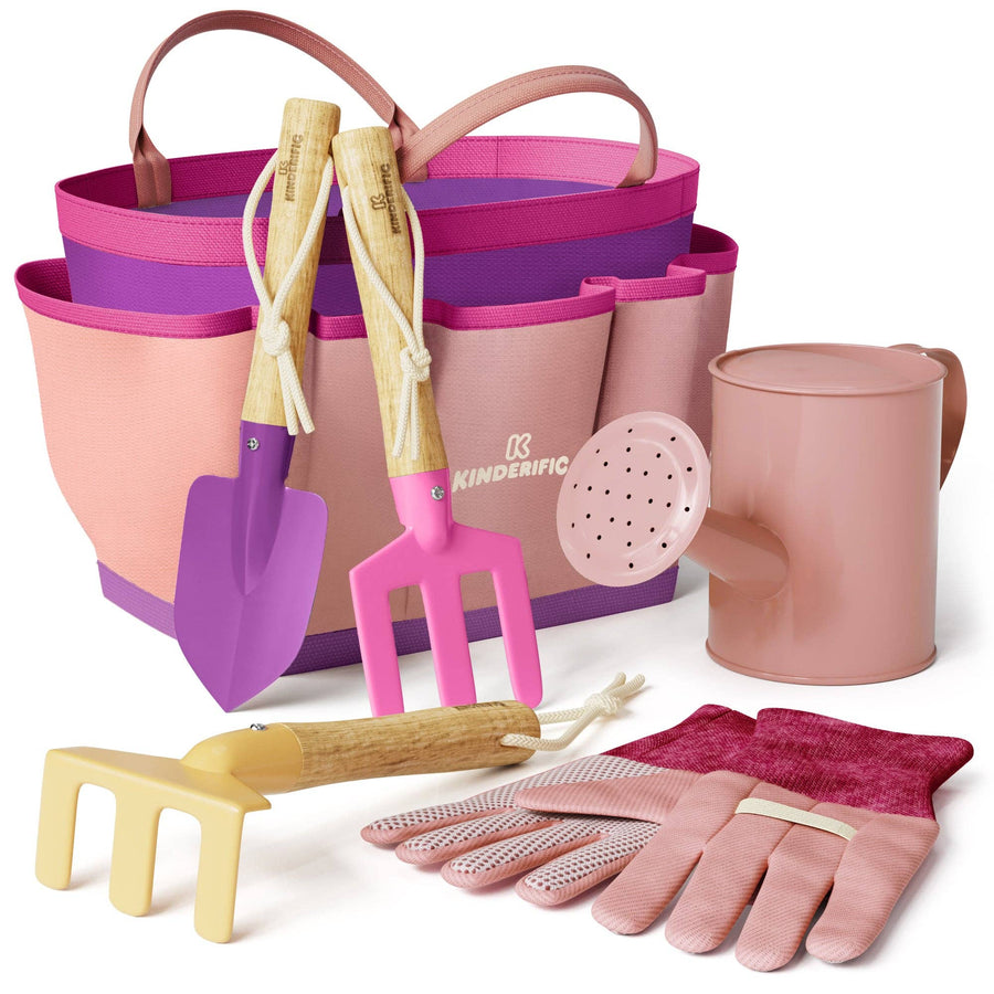 KIDS GARDENING SET - PINK