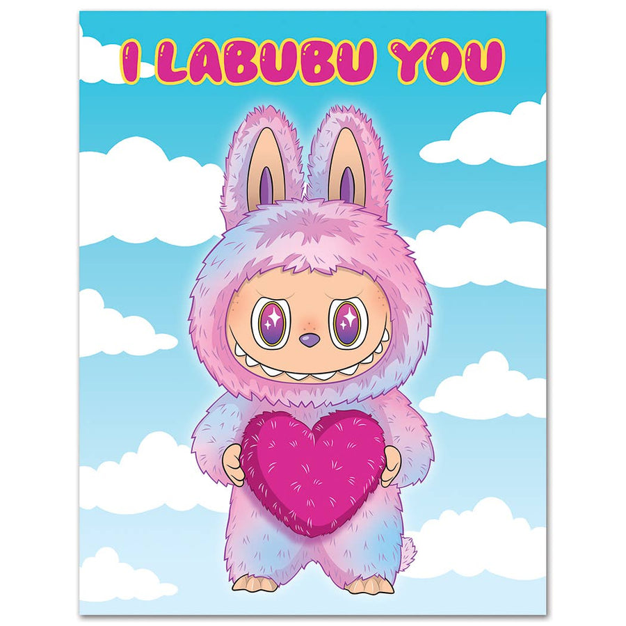 Monster Heart Love You Valentine's Day Love Card