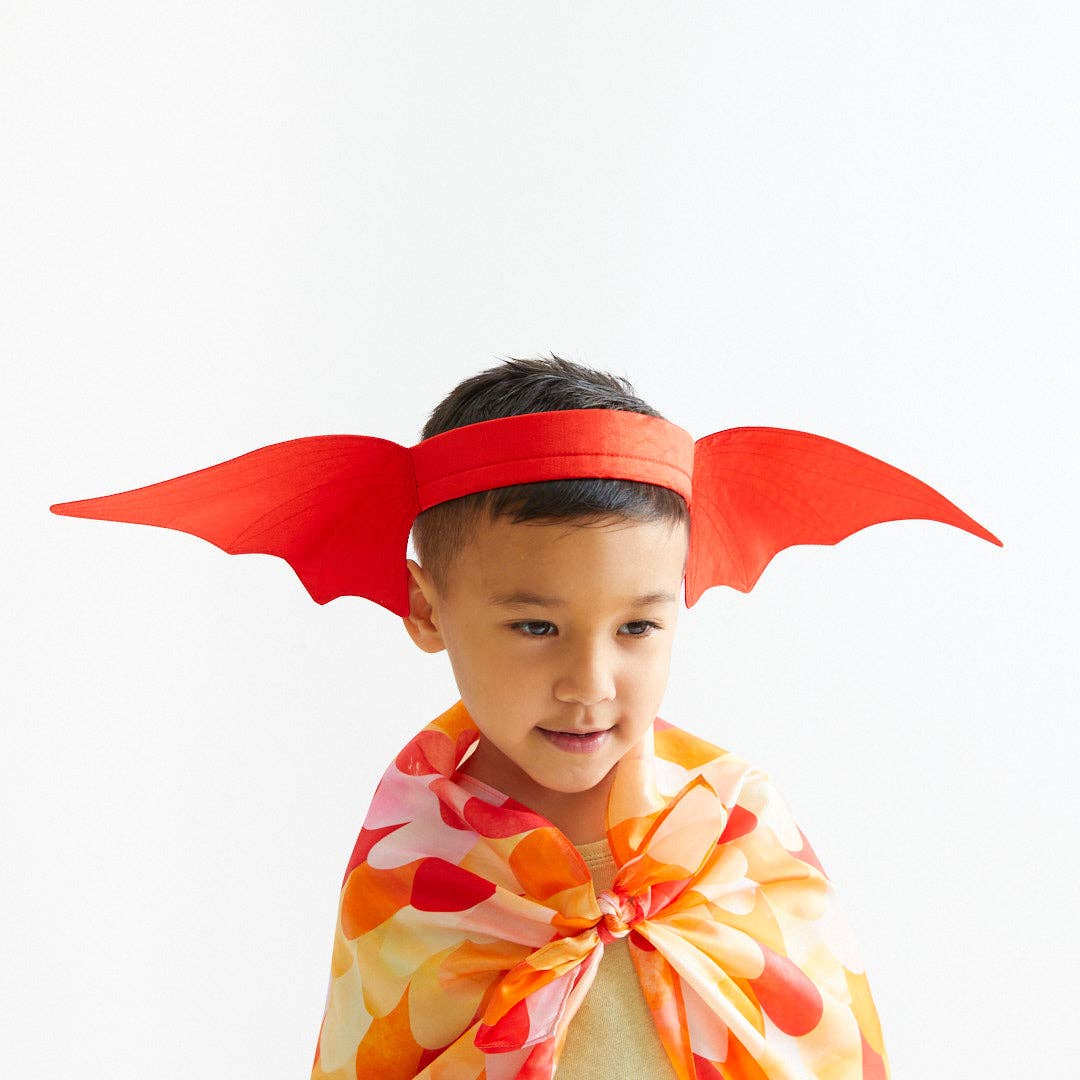 Red Dinosaur Ears