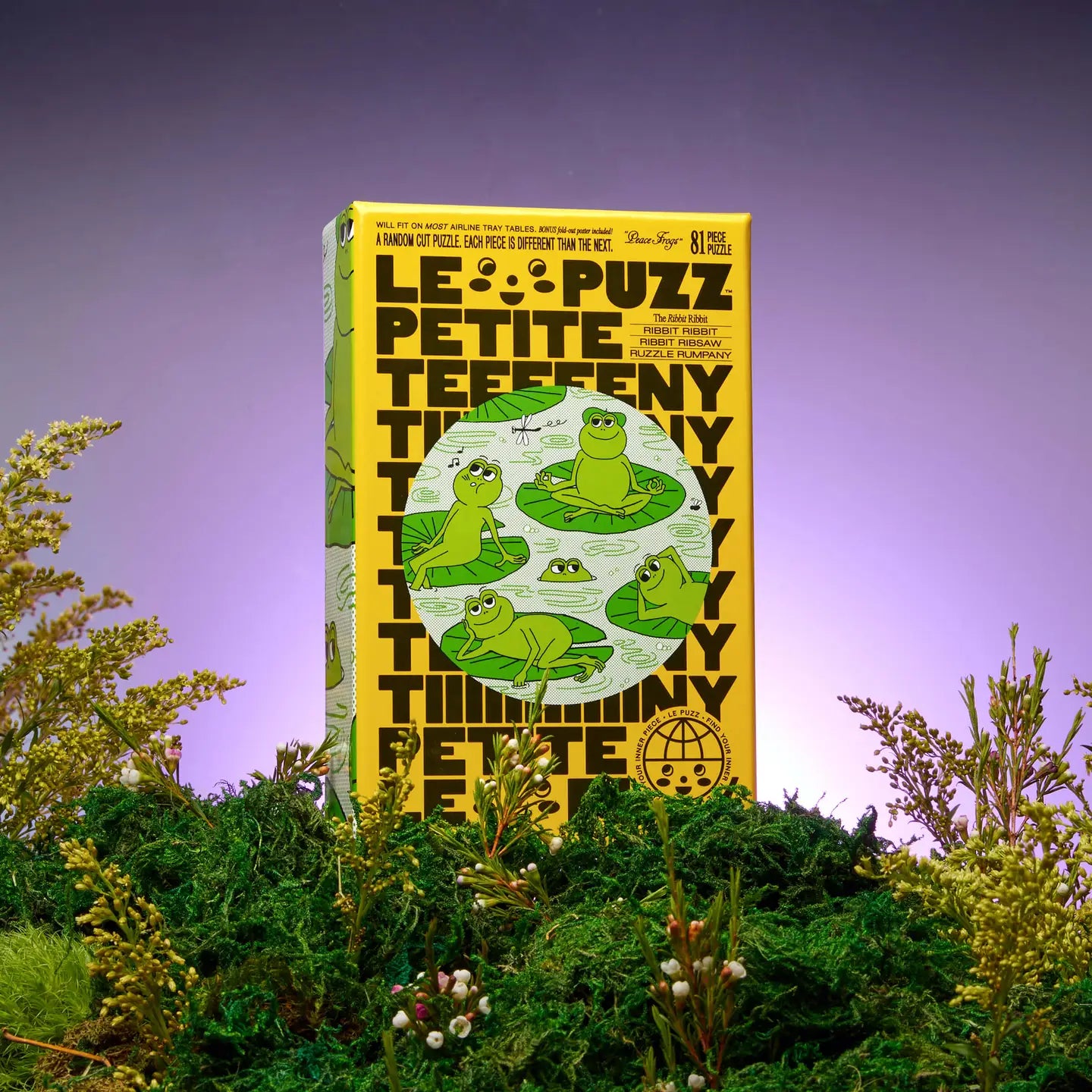 Peace Frogs Puzzle (81 pieces)