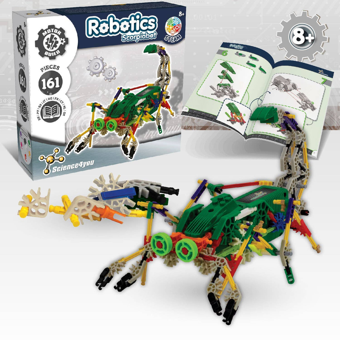Robot Scorpiobot - STEM Toys for Kids (in 9 Languages)