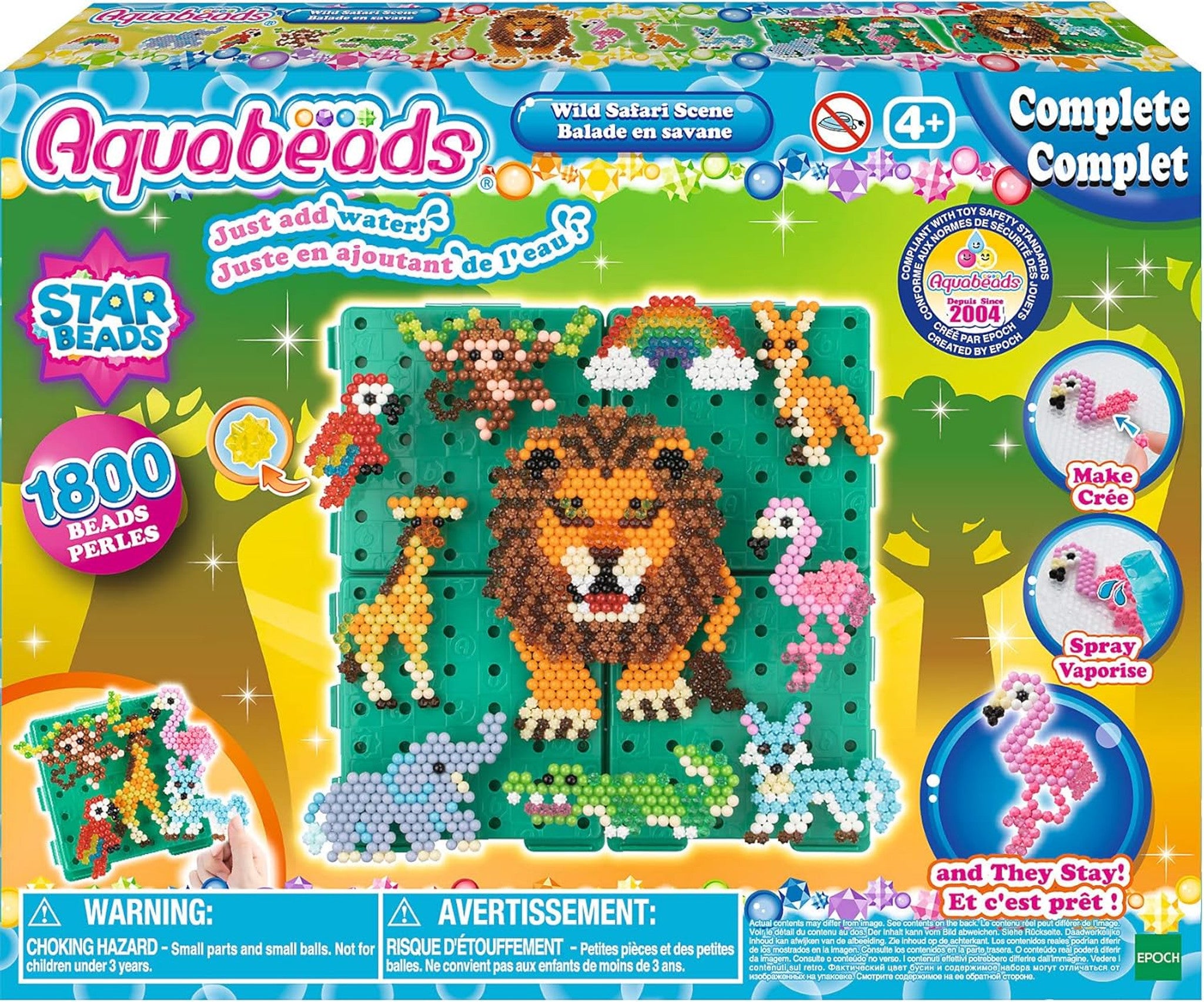 Aquabeads Wild Safari Scene