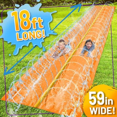 18-Feet Regular Water Slide - Orange
