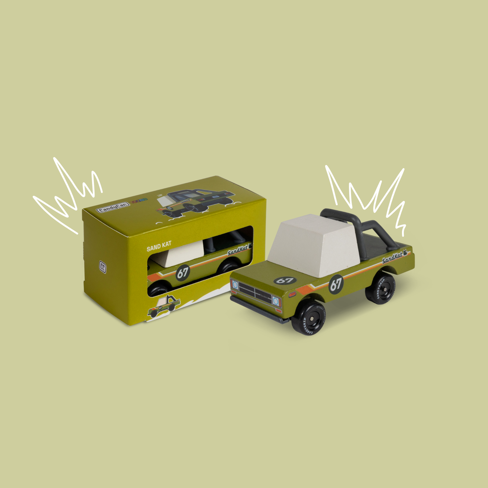 Sandkat TOONS™ Car
