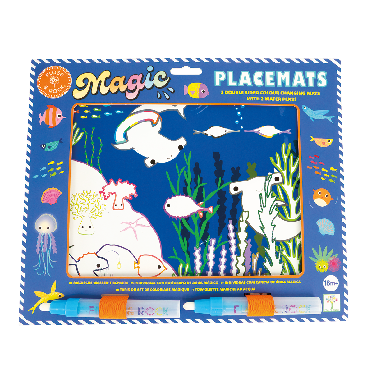 Magic Water Placemats - Ocean