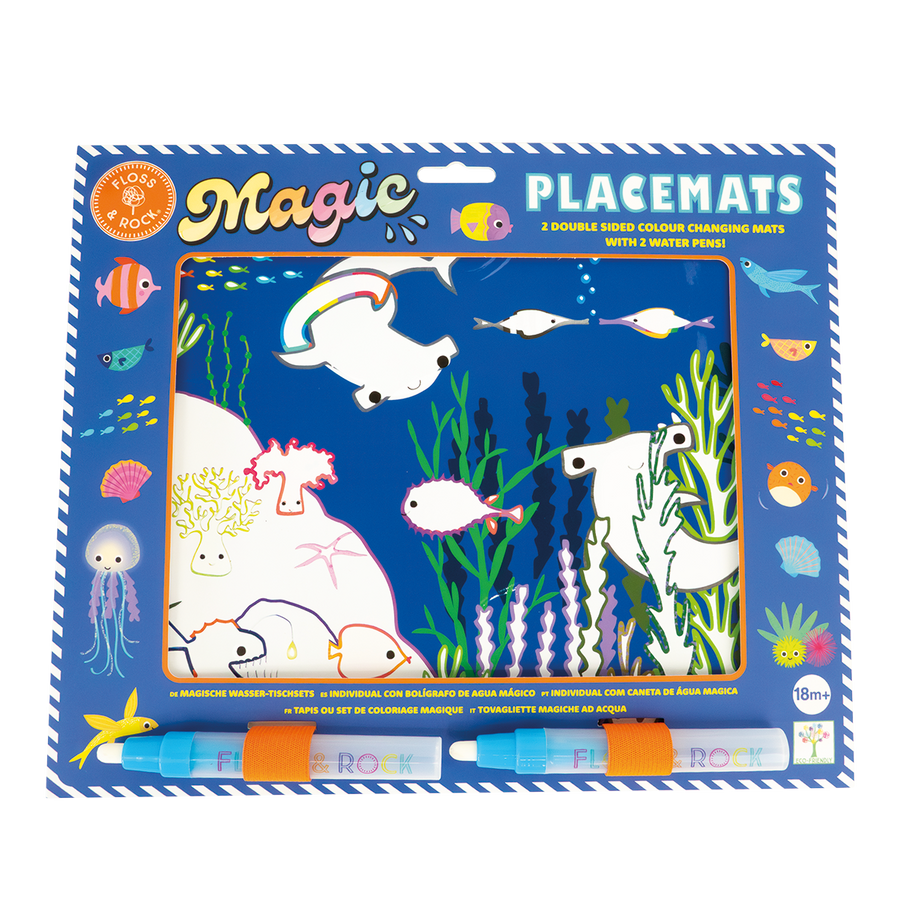 Magic Water Placemats - Ocean