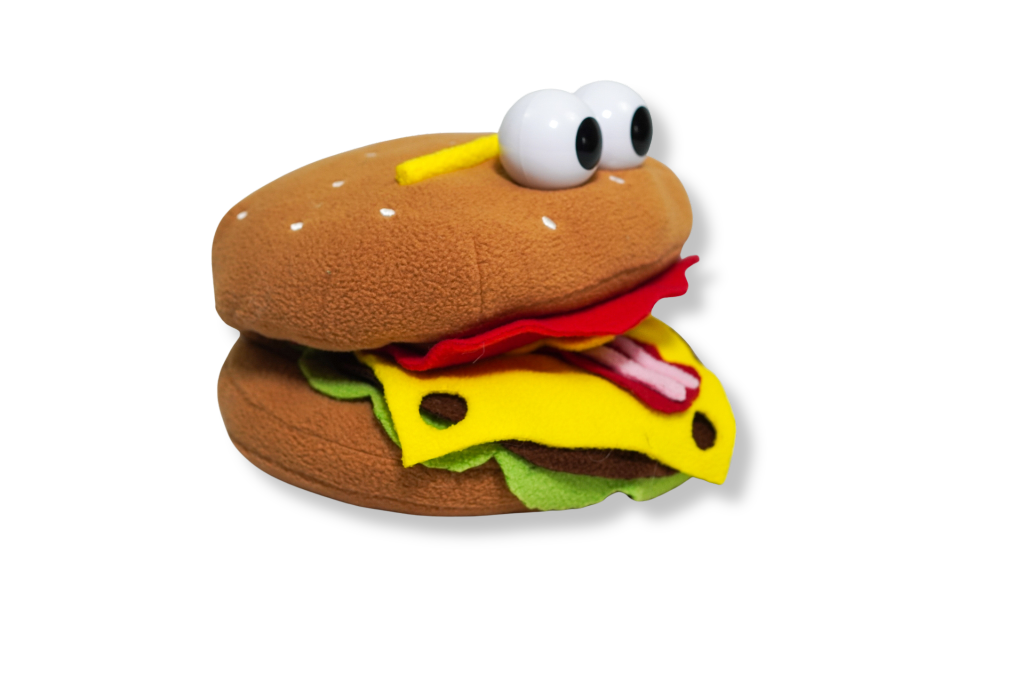 Hamburger Pal Hand Puppet 7" 