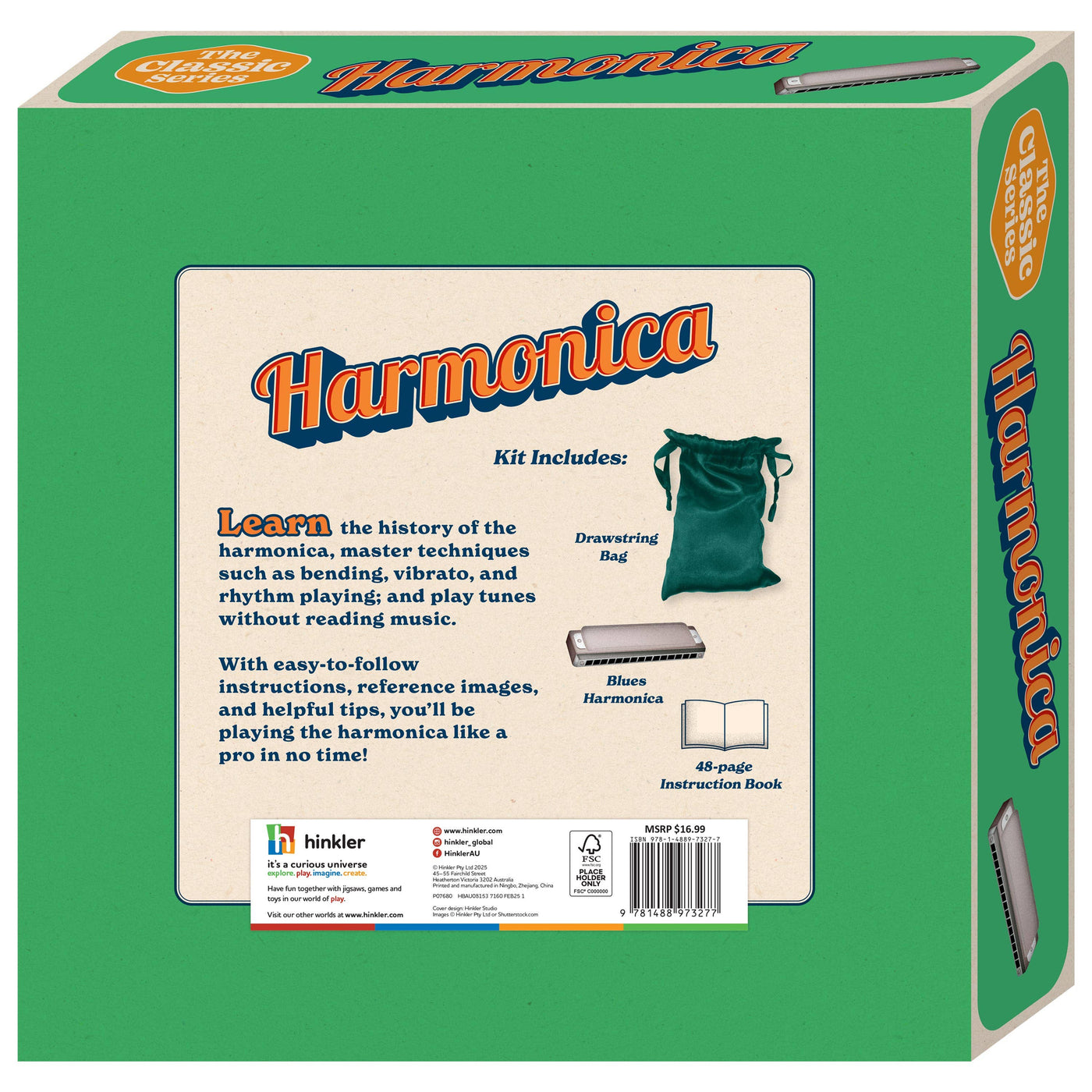 Retro Boxes Learn Harmonica