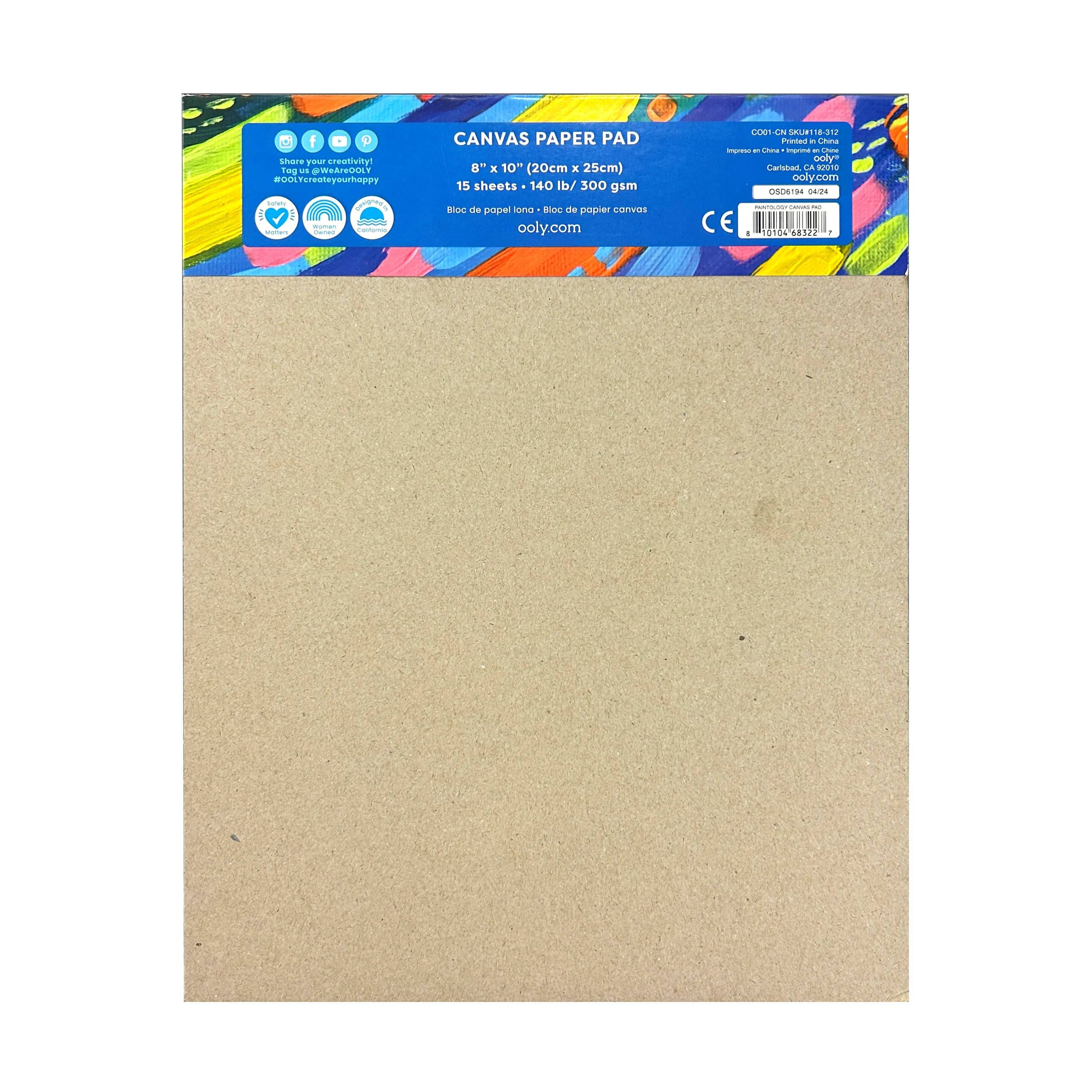 Paintology: Canvas Paper Pad