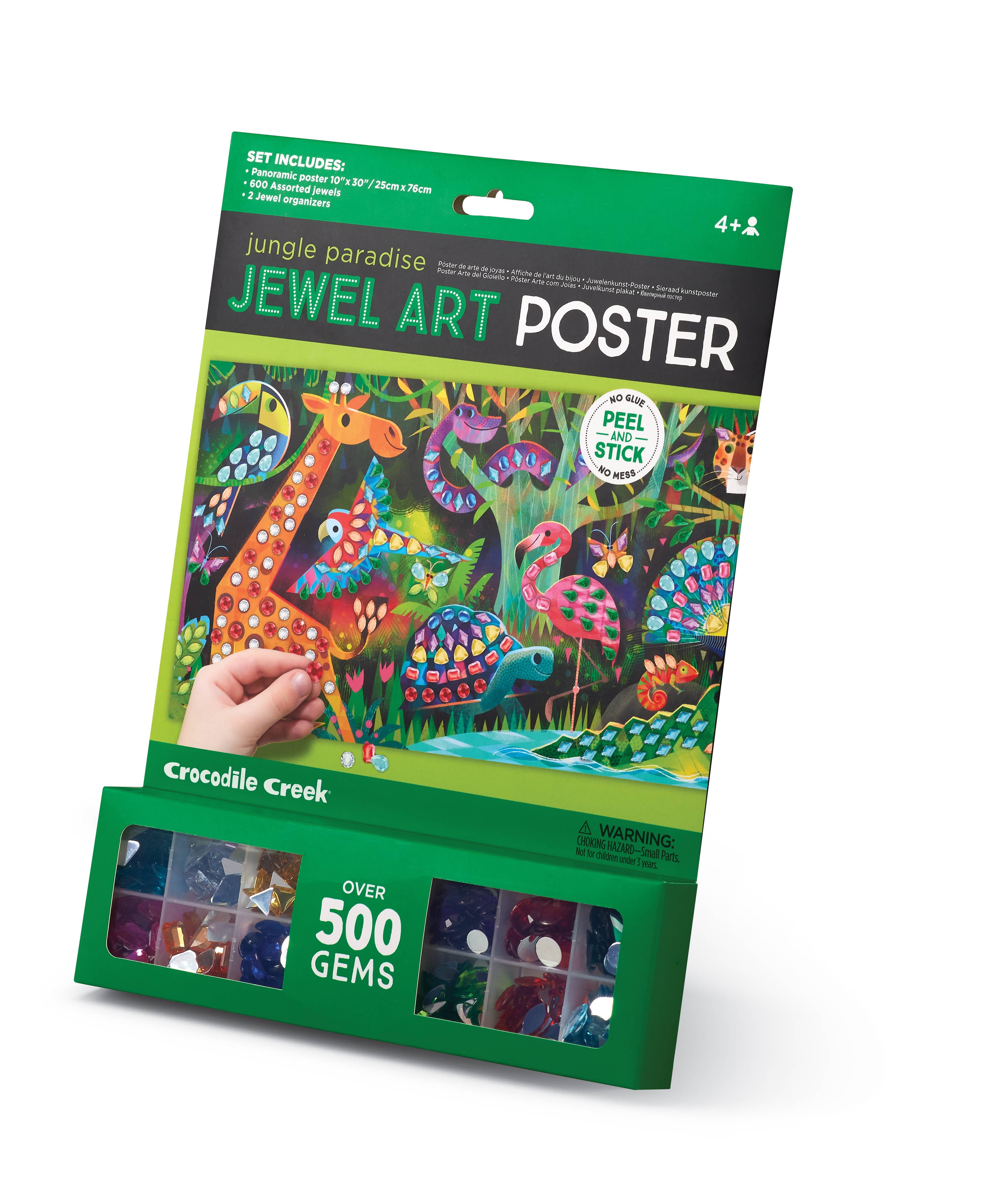 Jewel Art Poster - Jungle Paradise