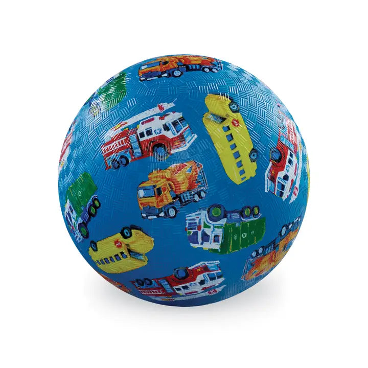 5" Playground Ball - Cars & Trucks