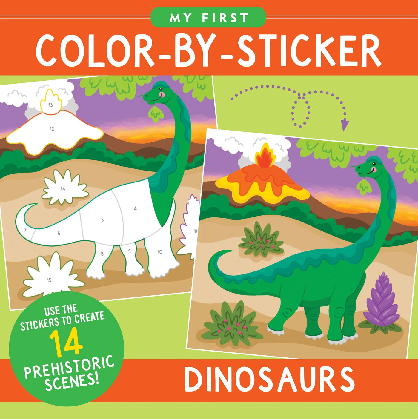 FIRST COLOR-BY- STICKER