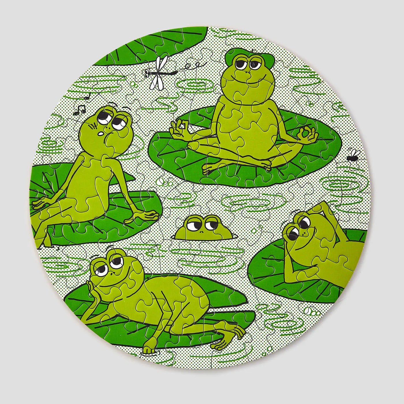 Peace Frogs Puzzle (81 pieces)