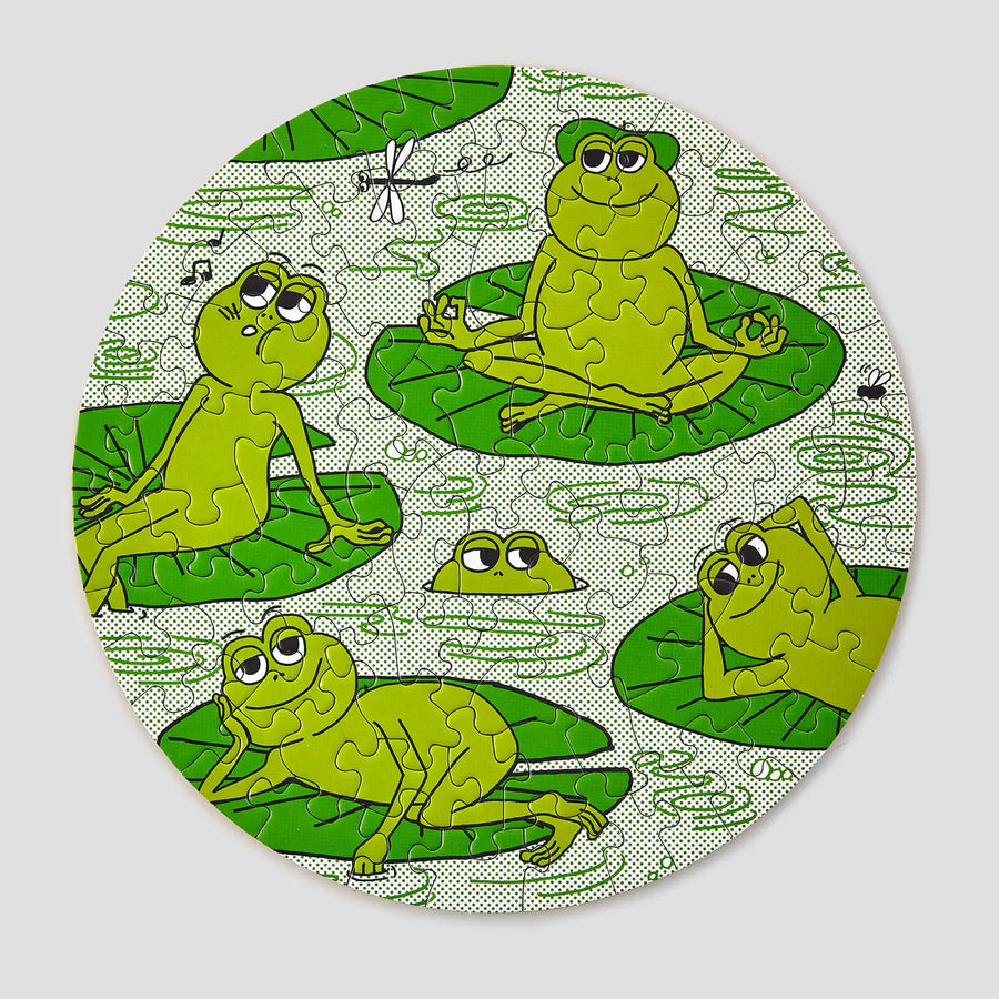 Peace Frogs Puzzle (81 pieces)