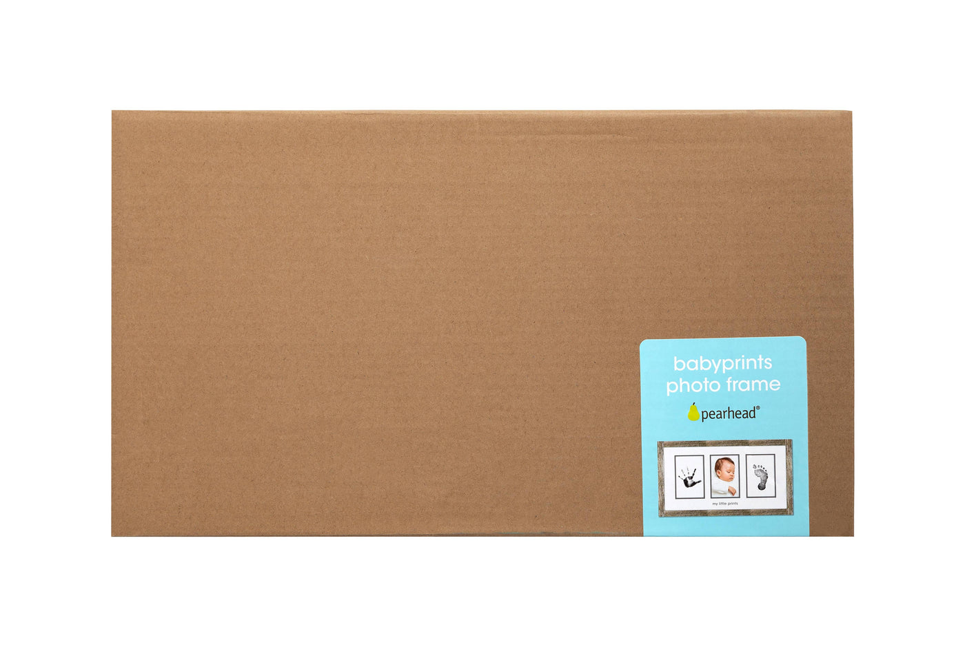 Babyprints Photo Frame and Clean-Touch Ink Pad (Rustic)