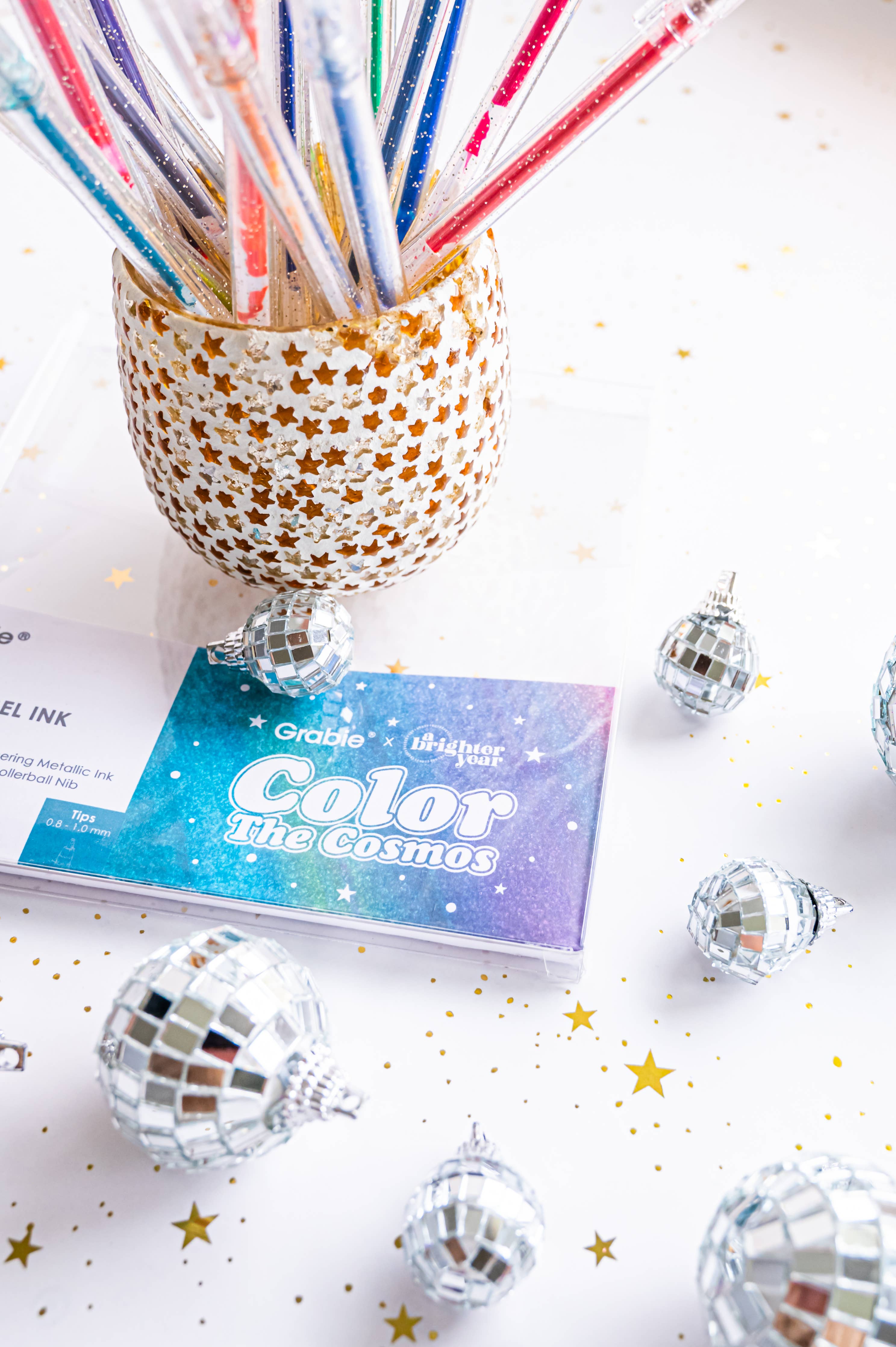 Color The Cosmos Glitter Gel Pens