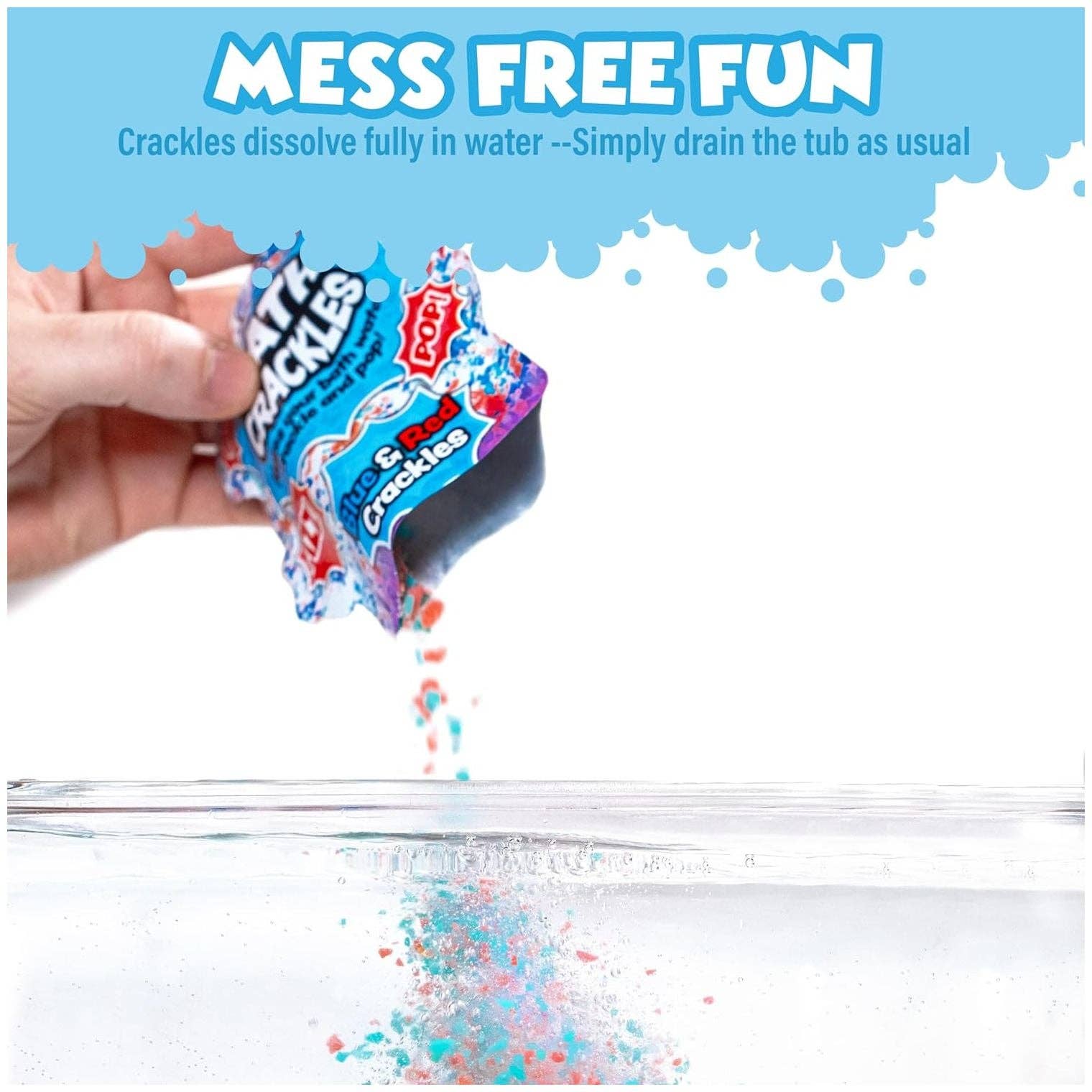 Bath Crackles Bath Toy - Packet