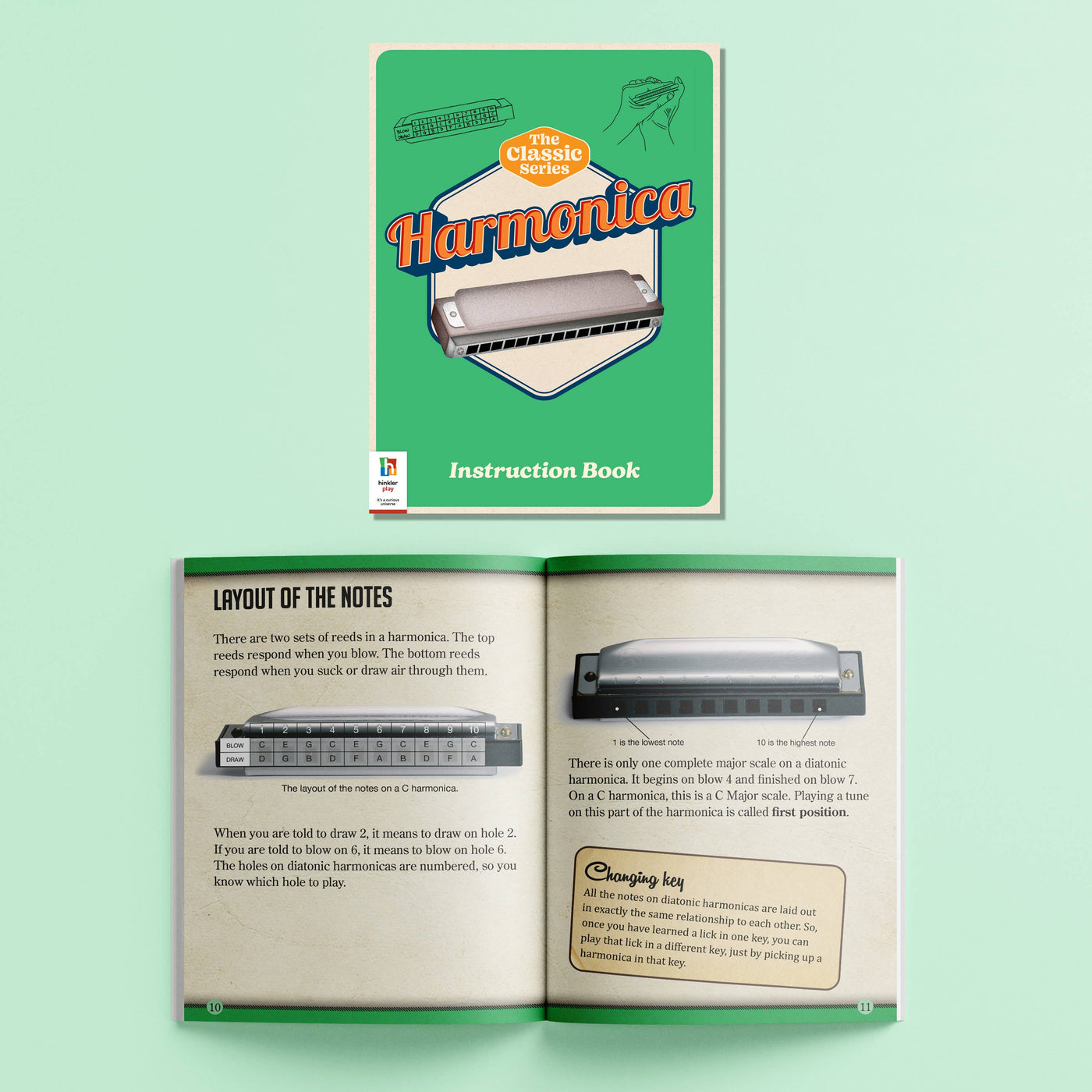 Retro Boxes Learn Harmonica