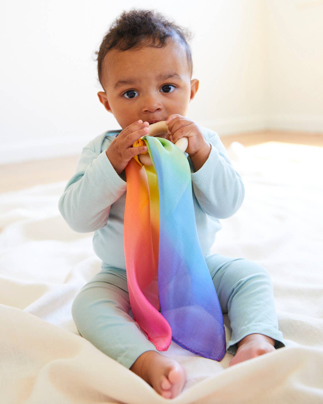 Rainbow Wooden Teether