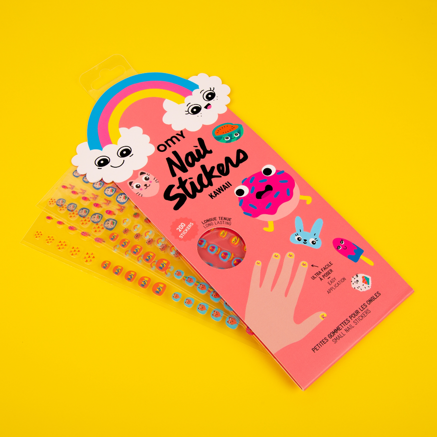 Kids Nail Stickers - Kawaii