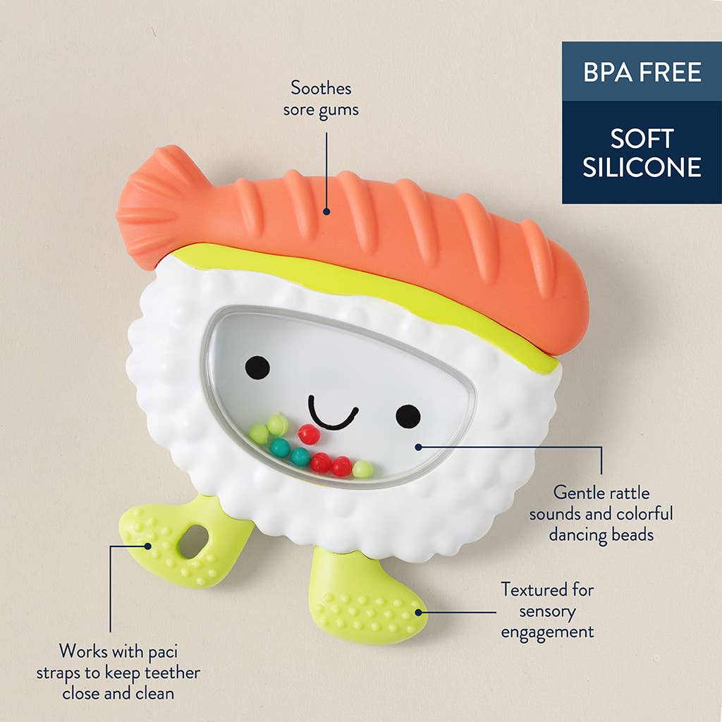 Sweetie Shake Plus Teething + Rattle Toy