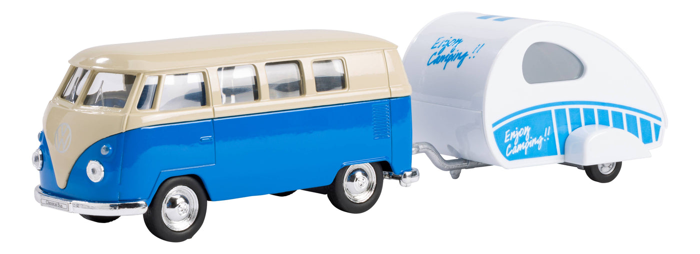 Toysmith Caravan Weekend Assorted Retro Toy Set-Toy Car