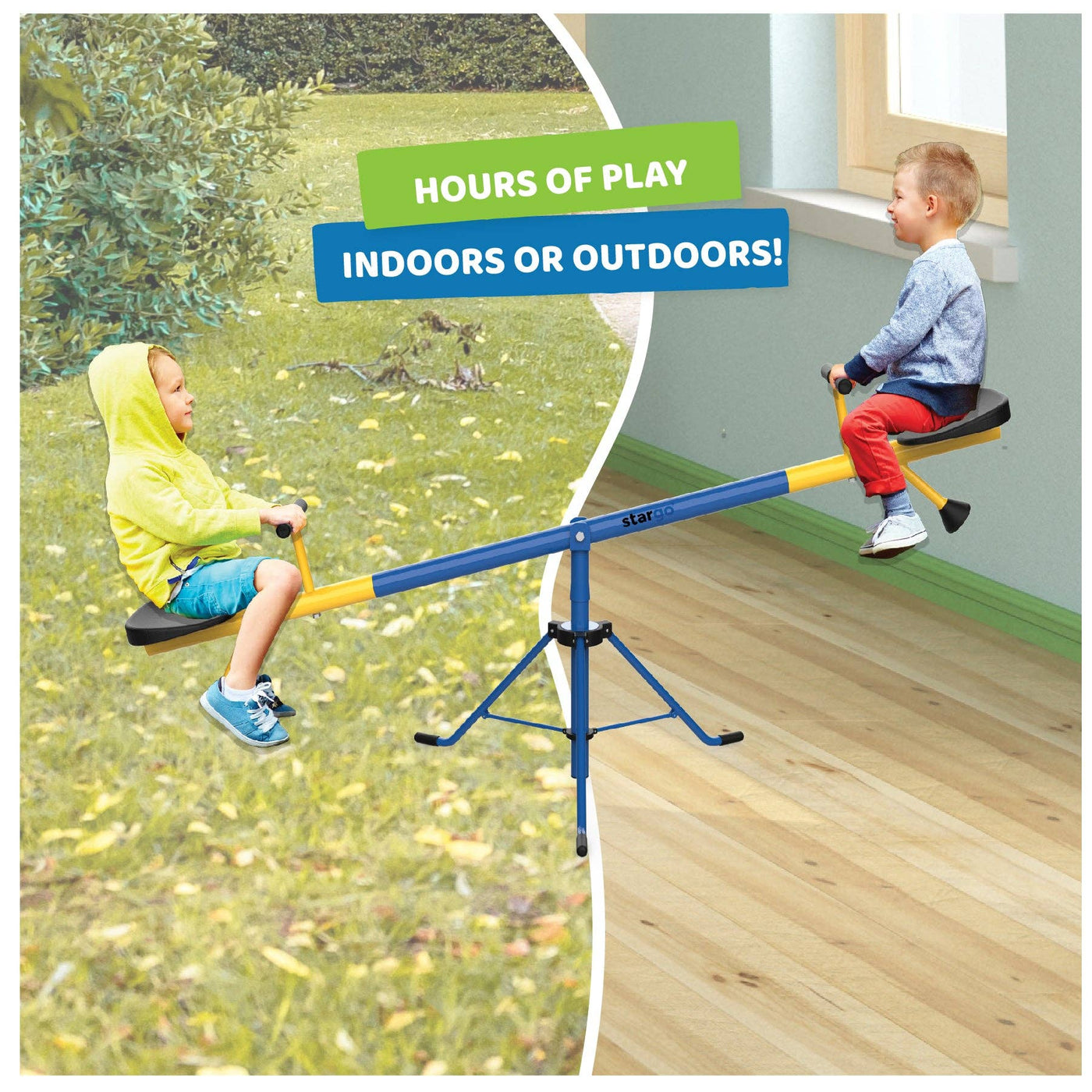 360 Swivel Spinning Seesaw