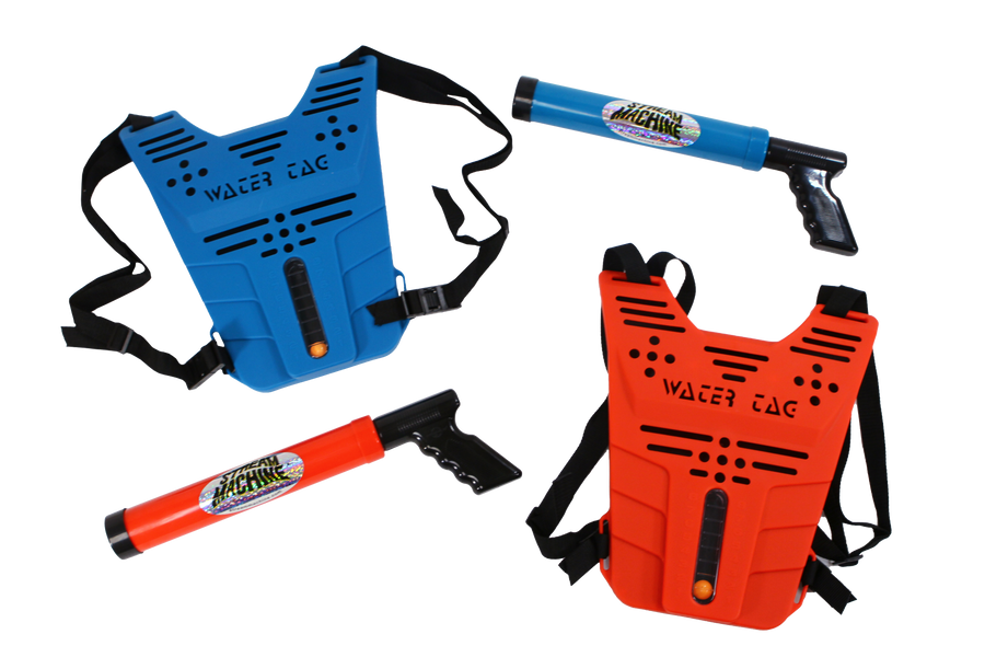 Water Tag Set with Water Launcher for Outdoor Games