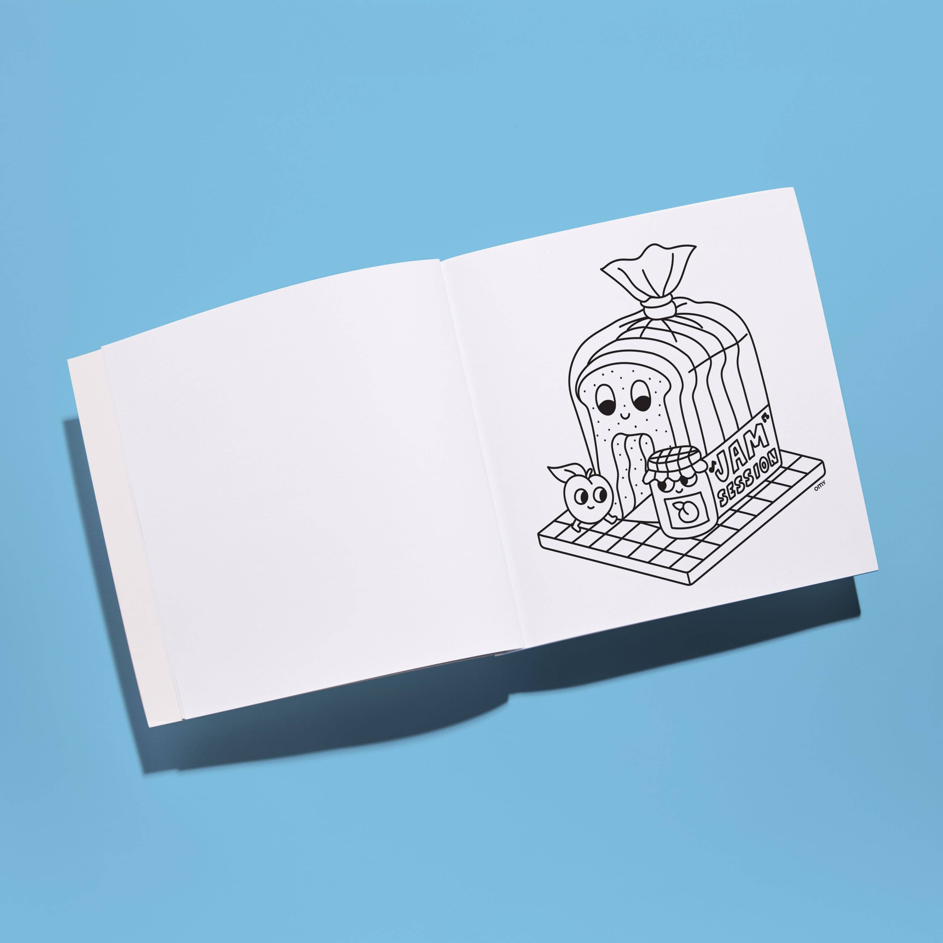COZY COLORING BOOK - MARKET