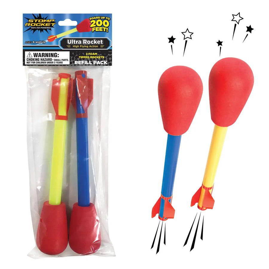 Ultra Stomp Rocket Refill - 2 Rockets