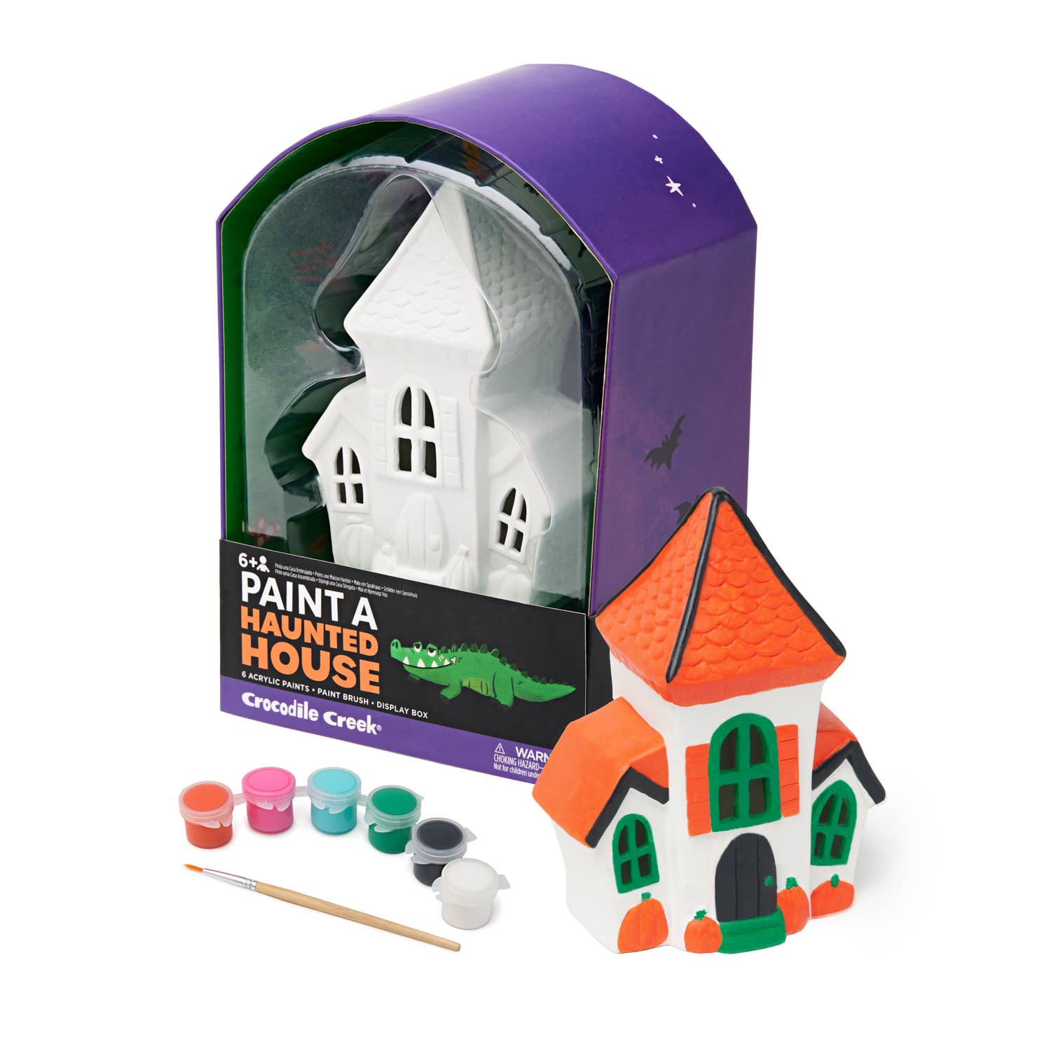 Paint a Ceramic Haunted House