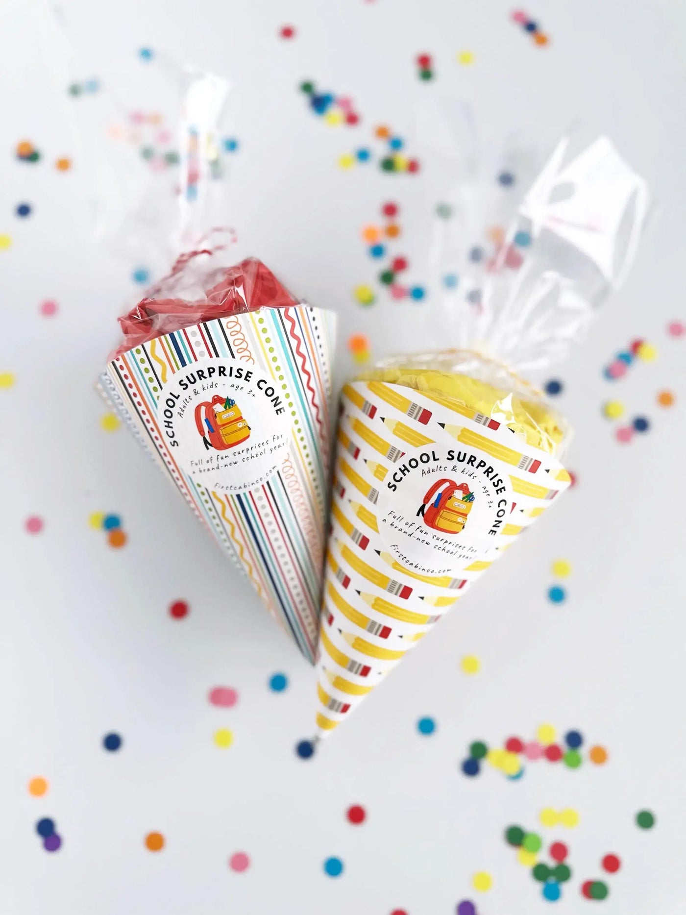 School Surprise Cone – First Day of School Surprise