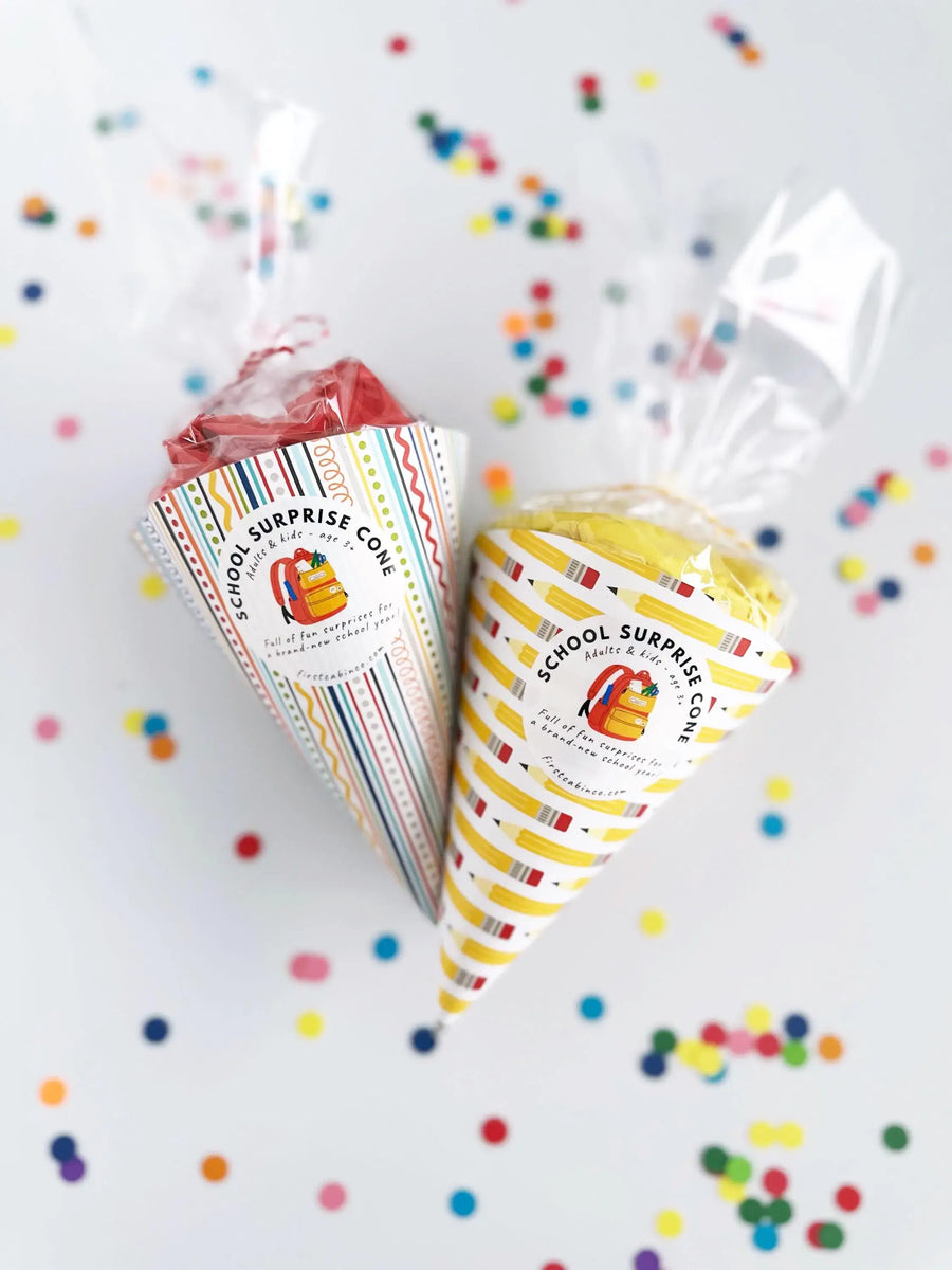 School Surprise Cone – First Day of School Surprise