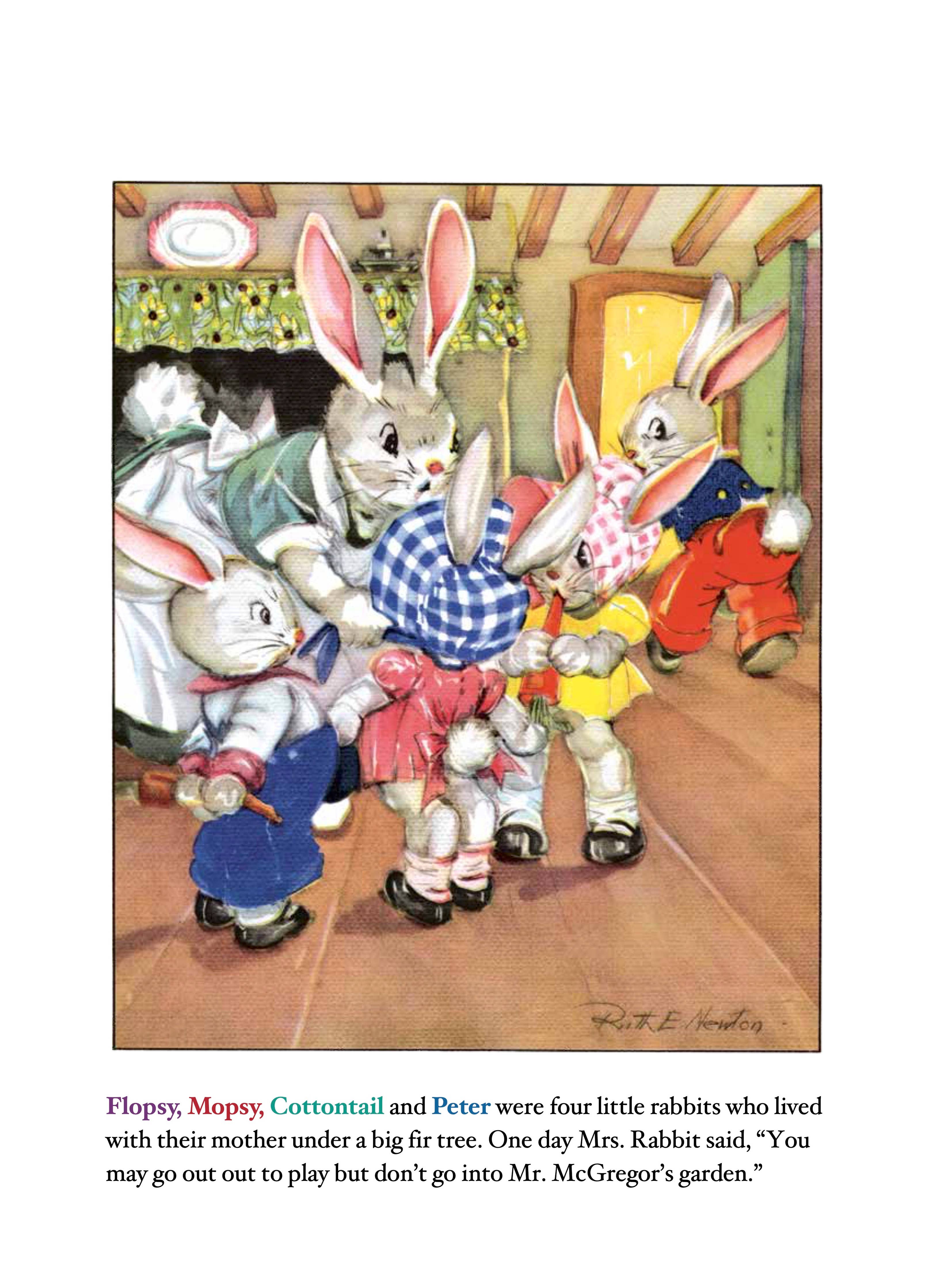Vintage Peter Rabbit Children's Board Book