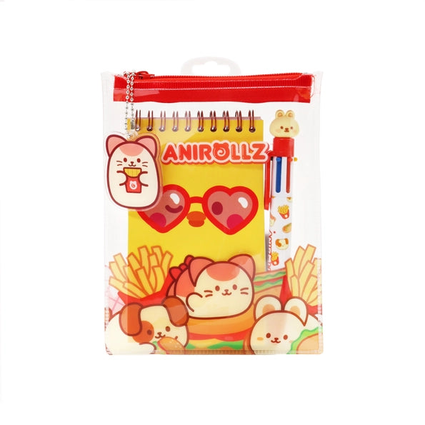 Anirollz Fast Food Mini Stationery Set