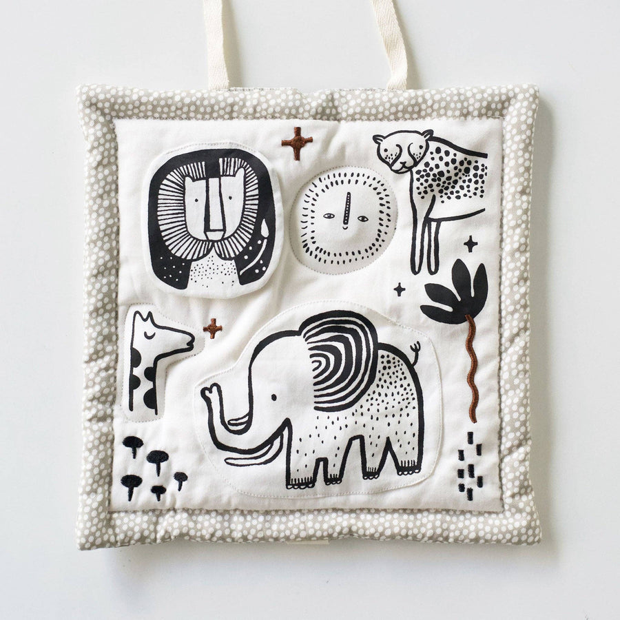Organic Activity Pad - Safari Animals