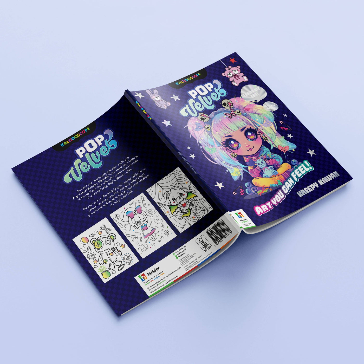 Velvet Coloring Kreepy Kawaii