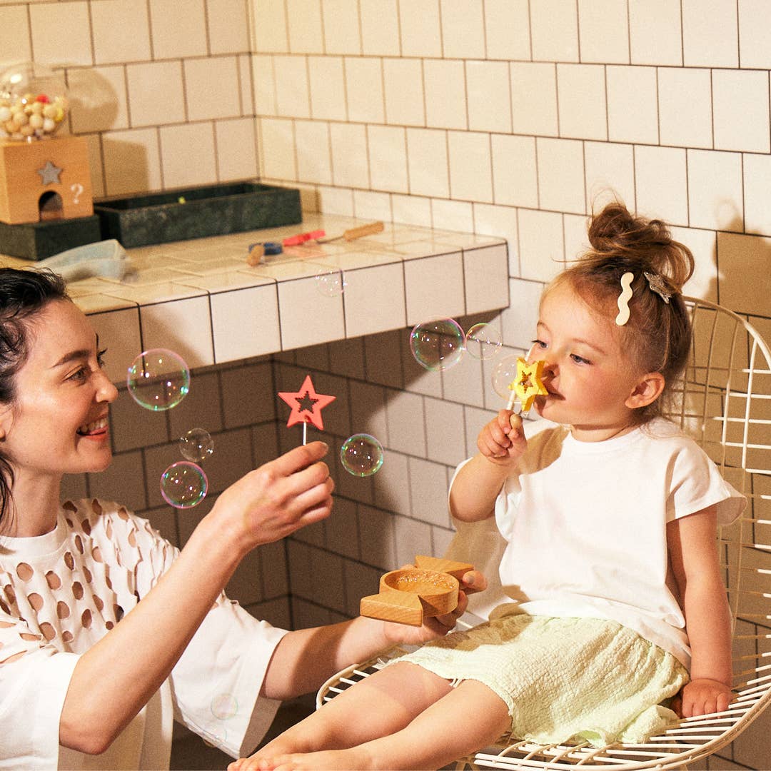 Amechan Reusable Bubble Wand Set