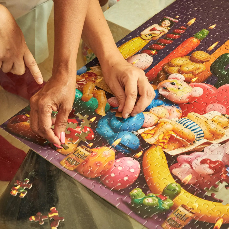 Lighten Up Puzzle (500 pieces)
