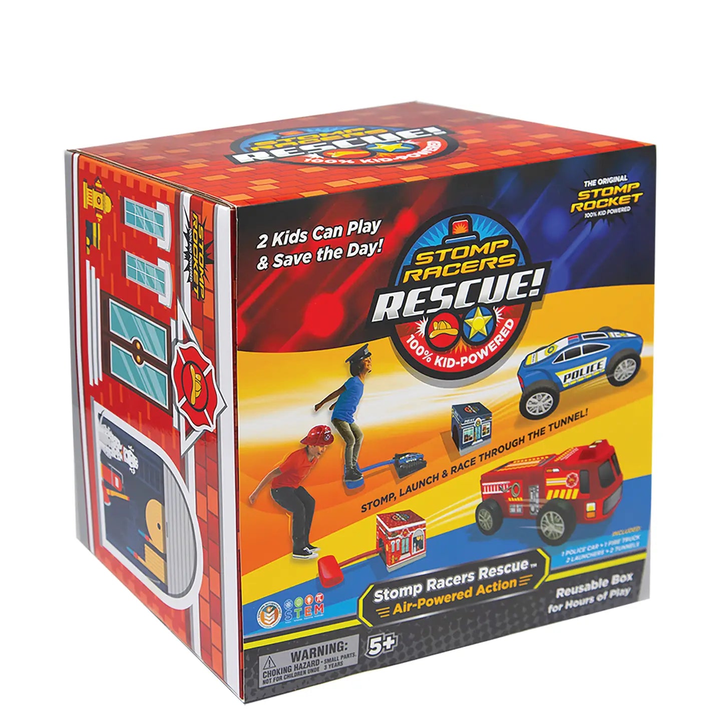 Rescue Racers - 1 Fire Truck & 1 Police Car
